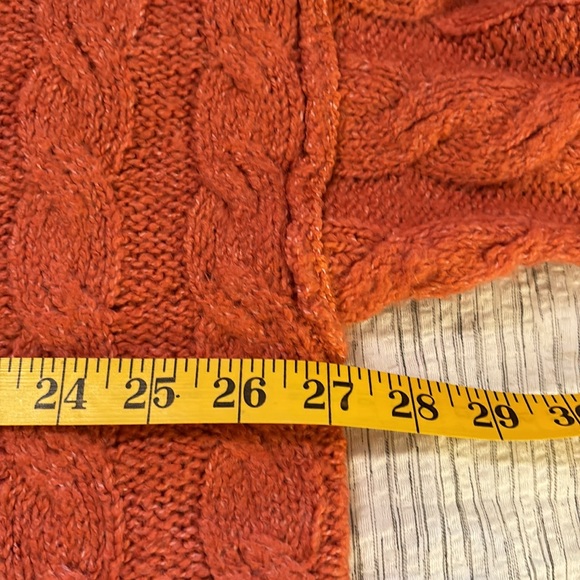 NWT American Eagle Oversized Cropped V-Neck Hooded Sweater - Picture 10 of 11